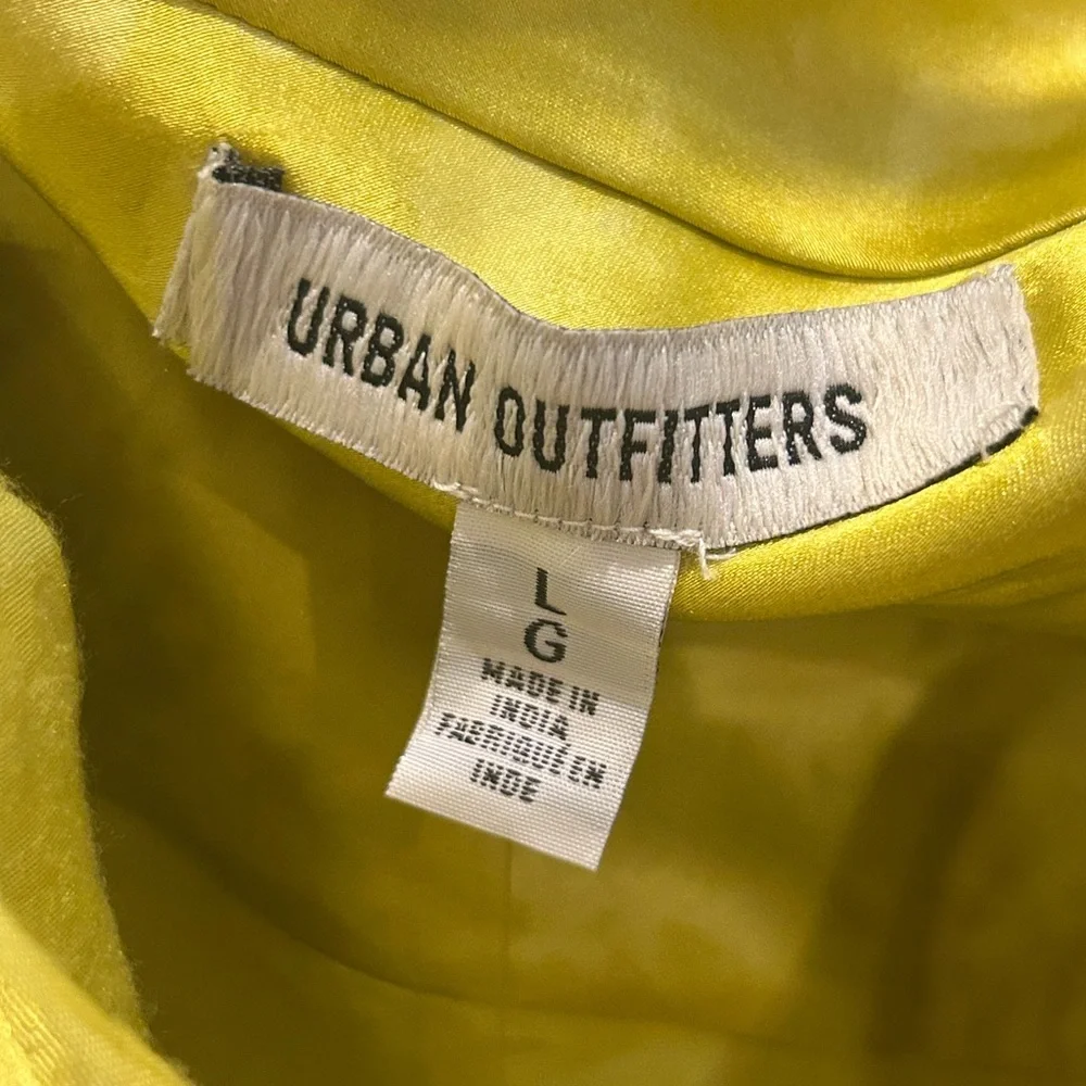 Urban Outfitters Yellow Dress with Dragon Embroidery - Picture 6 of 11